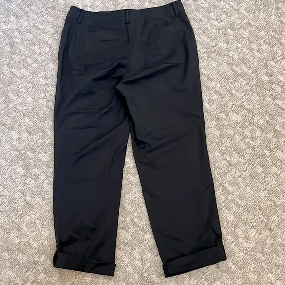 J.Jill Women’s Navy Pima Stretch Straight Chino—10 - Picture 8 of 9